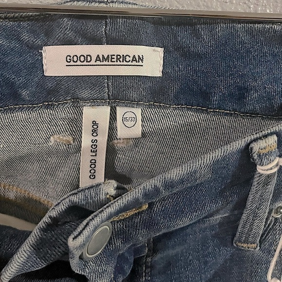 Good Legs High Waist Chew Hem Ankle Cigarette Jeans - Picture 6 of 7